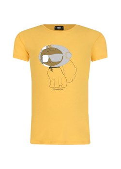 Karl Lagerfeld Kids T-shirt | Regular Fit ze sklepu Gomez Fashion Store w kategorii Bluzki dziewczęce - zdjęcie 163948135