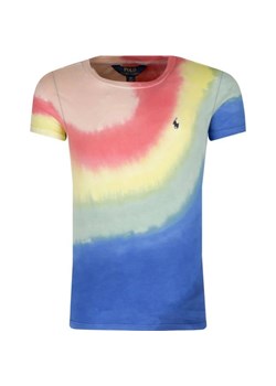 POLO RALPH LAUREN T-shirt | Regular Fit ze sklepu Gomez Fashion Store w kategorii Bluzki dziewczęce - zdjęcie 163948276