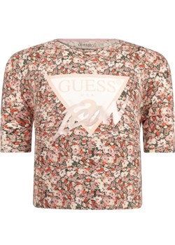 Guess T-shirt | Cropped Fit ze sklepu Gomez Fashion Store w kategorii Bluzki dziewczęce - zdjęcie 163948429