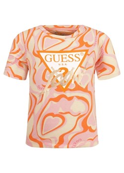 Guess T-shirt | Cropped Fit ze sklepu Gomez Fashion Store w kategorii Bluzki dziewczęce - zdjęcie 163948456