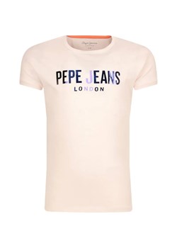 Pepe Jeans London T-shirt HOLLY | Regular Fit ze sklepu Gomez Fashion Store w kategorii Bluzki dziewczęce - zdjęcie 163948466