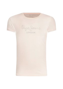 Pepe Jeans London T-shirt NURIA | Regular Fit ze sklepu Gomez Fashion Store w kategorii Bluzki dziewczęce - zdjęcie 163948685