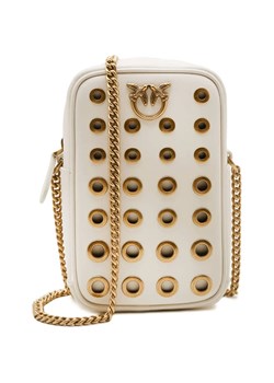 Pinko Skórzana torebka na telefon PHONE CASE VITELLO SETA + VELE ze sklepu Gomez Fashion Store w kategorii Kopertówki - zdjęcie 163949318