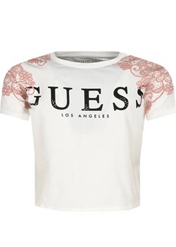 Guess T-shirt | Regular Fit ze sklepu Gomez Fashion Store w kategorii Bluzki dziewczęce - zdjęcie 163949329