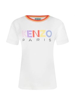 KENZO KIDS T-shirt | Regular Fit ze sklepu Gomez Fashion Store w kategorii Bluzki dziewczęce - zdjęcie 163949516