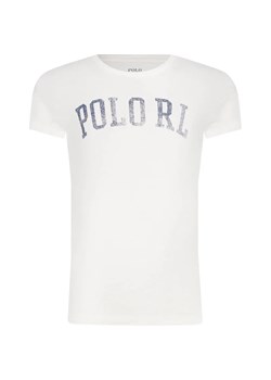 POLO RALPH LAUREN T-shirt | Regular Fit ze sklepu Gomez Fashion Store w kategorii Bluzki dziewczęce - zdjęcie 163949597