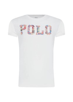 POLO RALPH LAUREN T-shirt | Regular Fit ze sklepu Gomez Fashion Store w kategorii Bluzki dziewczęce - zdjęcie 163949617
