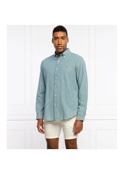 POLO RALPH LAUREN Koszula | Custom fit | denim ze sklepu Gomez Fashion Store w kategorii Koszule męskie - zdjęcie 163953478