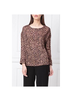 NA-KD Bluzka Leopard | Relaxed fit ze sklepu Gomez Fashion Store w kategorii Bluzki damskie - zdjęcie 163954539