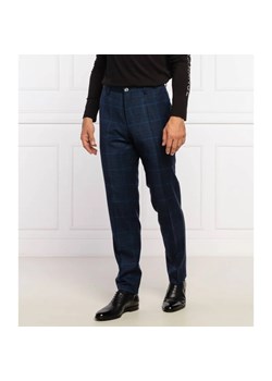 BOSS BLACK Wełniane spodnie H-Genius-Detail-214 | Slim Fit ze sklepu Gomez Fashion Store w kategorii Spodnie męskie - zdjęcie 163954715
