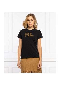 POLO RALPH LAUREN T-shirt | Regular Fit ze sklepu Gomez Fashion Store w kategorii Bluzki damskie - zdjęcie 163954888