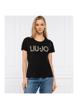 Liu Jo T-shirt | Regular Fit ze sklepu Gomez Fashion Store w kategorii Bluzki damskie - zdjęcie 163955005