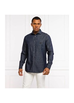 Emporio Armani Koszula | Regular Fit | denim ze sklepu Gomez Fashion Store w kategorii Koszule męskie - zdjęcie 163955389