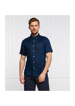 POLO RALPH LAUREN Lniana koszula | Slim Fit ze sklepu Gomez Fashion Store w kategorii Koszule męskie - zdjęcie 163955665