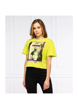 GUESS T-shirt ANDINA | Regular Fit ze sklepu Gomez Fashion Store w kategorii Bluzki damskie - zdjęcie 163955707