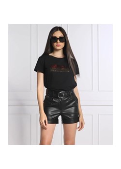 Liu Jo Sport T-shirt | Regular Fit ze sklepu Gomez Fashion Store w kategorii Bluzki damskie - zdjęcie 163956127