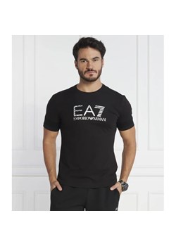 EA7 T-shirt | Regular Fit ze sklepu Gomez Fashion Store w kategorii T-shirty męskie - zdjęcie 163956179