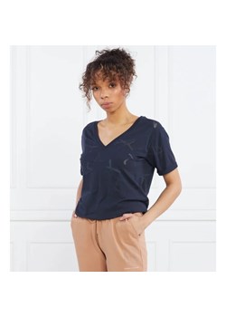 Armani Exchange T-shirt | Regular Fit ze sklepu Gomez Fashion Store w kategorii Bluzki damskie - zdjęcie 163956409