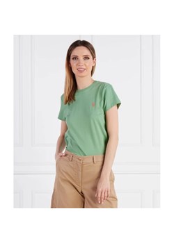 POLO RALPH LAUREN T-shirt | Regular Fit ze sklepu Gomez Fashion Store w kategorii Bluzki damskie - zdjęcie 163956427