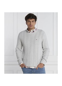 Tommy Jeans Sweter CABLE | Regular Fit ze sklepu Gomez Fashion Store w kategorii Swetry męskie - zdjęcie 163956508