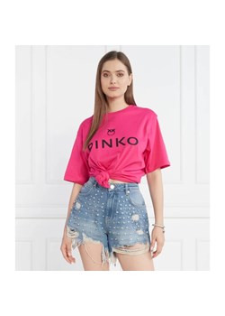 Pinko T-shirt | Regular Fit ze sklepu Gomez Fashion Store w kategorii Bluzki damskie - zdjęcie 163956606