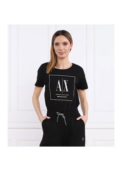 Armani Exchange T-shirt | Regular Fit ze sklepu Gomez Fashion Store w kategorii Bluzki damskie - zdjęcie 163956879