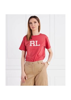 POLO RALPH LAUREN T-shirt | Regular Fit ze sklepu Gomez Fashion Store w kategorii Bluzki damskie - zdjęcie 163957046
