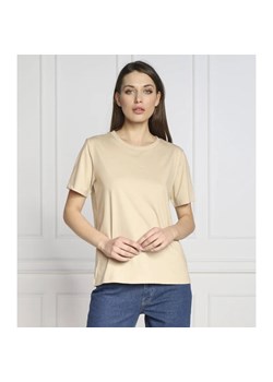 Calvin Klein T-shirt | Regular Fit ze sklepu Gomez Fashion Store w kategorii Bluzki damskie - zdjęcie 163957557