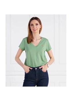 POLO RALPH LAUREN T-shirt | Regular Fit ze sklepu Gomez Fashion Store w kategorii Bluzki damskie - zdjęcie 163957755