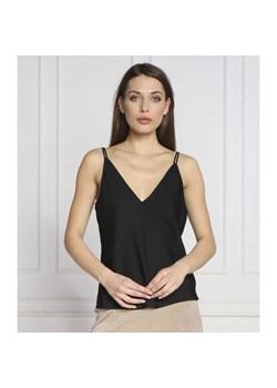 Calvin Klein Satynowy top | Regular Fit ze sklepu Gomez Fashion Store w kategorii Bluzki damskie - zdjęcie 163958027