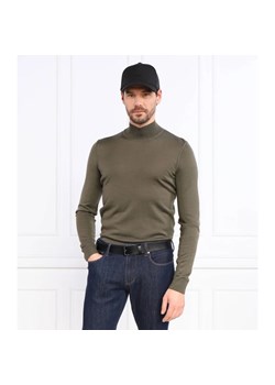 BOSS BLACK Wełniany sweter Lodiego | Regular Fit | z dodatkiem jedwabiu ze sklepu Gomez Fashion Store w kategorii Swetry męskie - zdjęcie 163958216