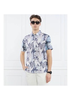 GUESS Koszula SS ECO RAYON INDGO T | Slim Fit ze sklepu Gomez Fashion Store w kategorii Koszule męskie - zdjęcie 163958377