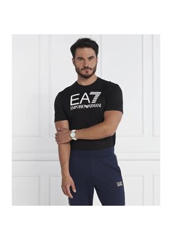 EA7 T-shirt | Regular Fit ze sklepu Gomez Fashion Store w kategorii T-shirty męskie - zdjęcie 163958386