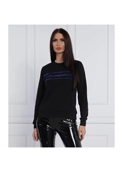 Karl Lagerfeld Bluza Rhinestone | Regular Fit ze sklepu Gomez Fashion Store w kategorii Bluzy damskie - zdjęcie 163958609
