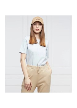 Tommy Hilfiger T-shirt | Regular Fit ze sklepu Gomez Fashion Store w kategorii Bluzki damskie - zdjęcie 163958679