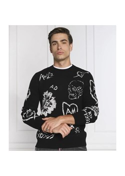 Alexander McQueen Wełniany sweter | Regular Fit ze sklepu Gomez Fashion Store w kategorii Swetry męskie - zdjęcie 163958809
