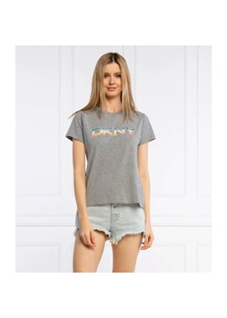 DKNY T-shirt | Regular Fit ze sklepu Gomez Fashion Store w kategorii Bluzki damskie - zdjęcie 163959055