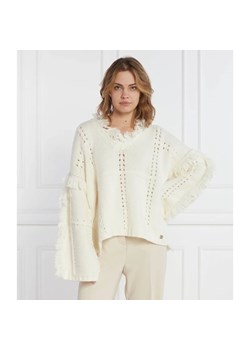 TWINSET Sweter | Oversize fit | z dodatkiem wełny ze sklepu Gomez Fashion Store w kategorii Swetry damskie - zdjęcie 163959108