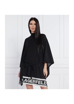 Karl Lagerfeld Ponczo | Relaxed fit | z dodatkiem wełny ze sklepu Gomez Fashion Store w kategorii Poncza - zdjęcie 163959188