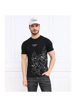 Iceberg T-shirt | Regular Fit ze sklepu Gomez Fashion Store w kategorii T-shirty męskie - zdjęcie 163959375