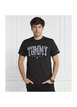 Tommy Jeans T-shirt CAMO COLLEGE | Regular Fit ze sklepu Gomez Fashion Store w kategorii T-shirty męskie - zdjęcie 163959387