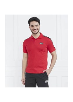 EA7 Polo | Regular Fit ze sklepu Gomez Fashion Store w kategorii T-shirty męskie - zdjęcie 163959638