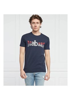 Iceberg T-shirt | Regular Fit ze sklepu Gomez Fashion Store w kategorii T-shirty męskie - zdjęcie 163960098
