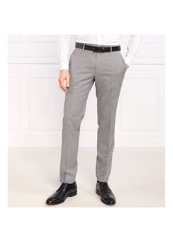 BOSS BLACK Wełniane spodnie H-Genius-MM-224 | Slim Fit ze sklepu Gomez Fashion Store w kategorii Spodnie męskie - zdjęcie 163960278