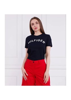 Tommy Hilfiger T-shirt | Regular Fit ze sklepu Gomez Fashion Store w kategorii Bluzki damskie - zdjęcie 163960328