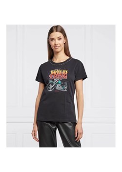 Pinko T-shirt QUARTO | Regular Fit ze sklepu Gomez Fashion Store w kategorii Bluzki damskie - zdjęcie 163960359