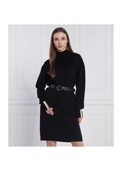 BOSS BLACK Sukienka C_Fuenta | z dodatkiem wełny ze sklepu Gomez Fashion Store w kategorii Sukienki - zdjęcie 163960579