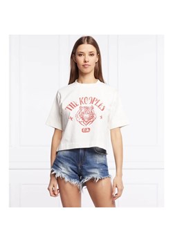 The Kooples T-shirt | Cropped Fit ze sklepu Gomez Fashion Store w kategorii Bluzki damskie - zdjęcie 163960587