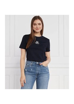 Tommy Hilfiger T-shirt REG VARSITY IMD NY C-NK SS | Regular Fit ze sklepu Gomez Fashion Store w kategorii Bluzki damskie - zdjęcie 163960785