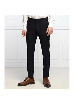 Oscar Jacobson Wełniane spodnie Denz | Slim Fit ze sklepu Gomez Fashion Store w kategorii Spodnie męskie - zdjęcie 163960845